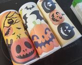 ハロウィン♪ロールケーキ♪カボチャのデコ作り方2写真