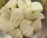 時短でかぶと鶏肉のクリームシチュー作り方1写真