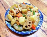 根菜が美味しい大ぶり具材がごろごろ筑前煮作り方13写真