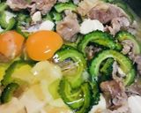 変わり種●柚子豆腐のゴーヤーチャンプルー作り方2写真