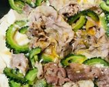 変わり種●柚子豆腐のゴーヤーチャンプルー作り方3写真