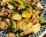 変わり種●柚子豆腐のゴーヤーチャンプルー作り方4写真