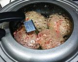 氷を入れて焼き上げるハンバーグ作り方27写真