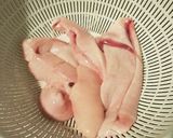 ◆秋鮭の白子とネギのバター醤油炒め◆作り方1写真
