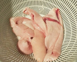◆秋鮭の白子とネギのバター醤油炒め◆作り方1写真