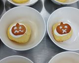 めばえ保育園　かぼちゃのケーキ作り方8写真