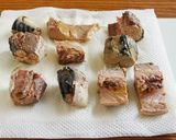 ☆簡単☆サバ缶で!鯖の磯辺竜田揚げ作り方1写真