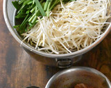 豚バラもやしとにらの中華風炒め作り方1写真