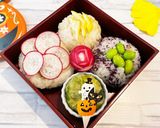 神無月27お重 ハロウィン弁当作り方4写真