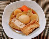 ☆圧力鍋3分！カブと人参、厚揚げの煮物☆作り方4写真
