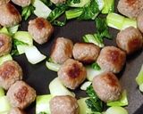 【動画】市販の肉団子とチンゲン菜で酢豚風作り方3写真