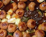 【動画】市販の肉団子とチンゲン菜で酢豚風作り方4写真