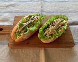 野菜たっぷりコッペパンサンド作り方3写真