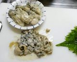 牡蠣と舞茸のクリームパスタ作り方9写真