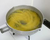 牡蠣と舞茸のクリームパスタ作り方10写真