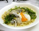 牡蠣と舞茸のクリームパスタ作り方14写真