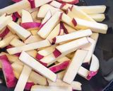 フライパンで作る！サツマイモきんぴら作り方5写真