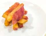 フライパンで作る！サツマイモきんぴら作り方8写真