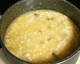 鶏肉ともち麦の参鶏湯風スープ作り方4写真
