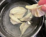 エビとベーコンのプリプリ水餃子作り方8写真
