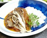 舞茸と牛すじのスパイスカレー作り方12写真