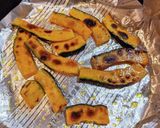 かぼちゃのハニーバター炒めパン粉まぶし作り方4写真