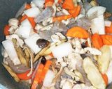 36 味噌汁 其の3 けんちん汁作り方3写真