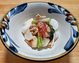 カブと鶏のもも・むね肉と油揚げの塩煮作り方6写真