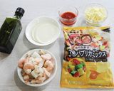 たこ焼き器 ｄe お花ピザ作り方1写真