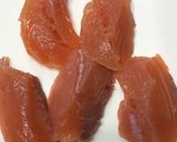 簡単！マイタケ巻き巻き♪作り方1写真