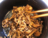 こっくり甘口仕上げ♡しめじと舞茸の佃煮作り方4写真