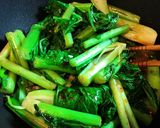 フレッシュ野沢菜で作る青菜炒め作り方4写真