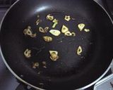 水菜とガーリックチキン♡パスタ作り方3写真