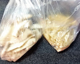 エリンギとエノキ！唐揚げ粉でカリカリ焼き作り方2写真