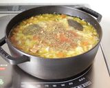 具沢山スープ【ミネストローネ（トマト無し作り方5写真