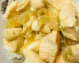 鶏肉とミニ豆腐の目玉焼き親子丼作り方3写真