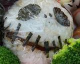 ジャックとサリー　ハロウィン弁当　昆布で作り方3写真