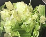 お酢を入れて、キャベツのさっぱり煮作り方1写真