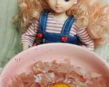 リカちゃん♡生ハムユッケ作り方6写真