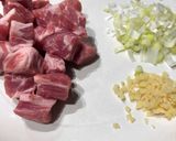 アレンジ中華！豚肩ロースチリソース和え作り方2写真