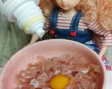 リカちゃん♡生ハムユッケ作り方8写真