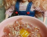 リカちゃん♡生ハムユッケ作り方11写真