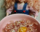 リカちゃん♡生ハムユッケ作り方10写真