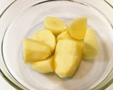 唐辛子ツナポテサラトーストで朝食！作り方1写真