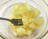 唐辛子ツナポテサラトーストで朝食！作り方3写真