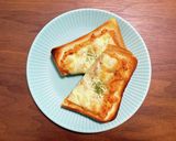 唐辛子ツナポテサラトーストで朝食！作り方6写真
