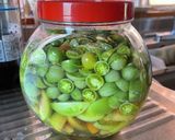 寿司酢で簡単！青トマトのピクルス作り方8写真