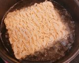 塩ラーメンとサバ缶で、サバ塩つけ麺!作り方4写真