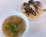 塩ラーメンとサバ缶で、サバ塩つけ麺!作り方6写真