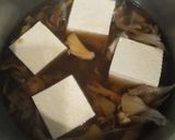 体温まる♫舞茸と蟹の簡単な豆腐あんかけ作り方2写真